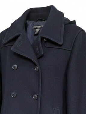 Polo Jean Company Ralp Lauren Navy Wool Pea Coat